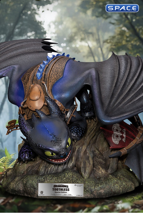Toothless Master Craft Statue - Special Version (How to Train Your Dragon)