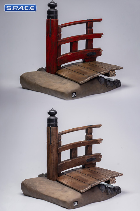1/6 Scale damaged Bridge Diorama Base Version C