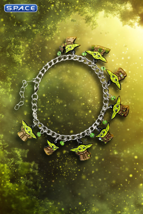 Grogus Poses Charm Bracelet (The Mandalorian)