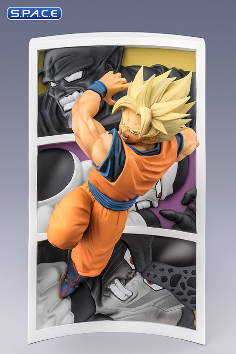 FiguartsZERO Super Saiyan Son Goku Trail of Battles PVC Statue (Dragon Ball Z)
