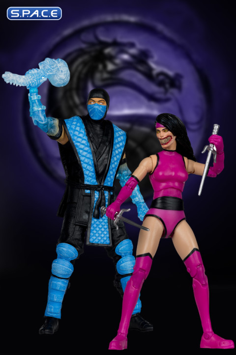 Sub-Zero vs. Mileena Deluxe 2-Pack (Mortal Kombat Klassic)