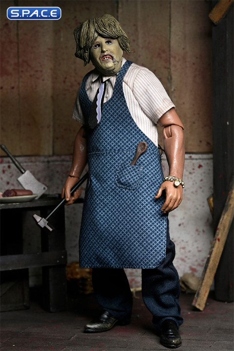 Leatherface with Old Lady Mask Figural Doll (Texas Chainsaw Massacre)