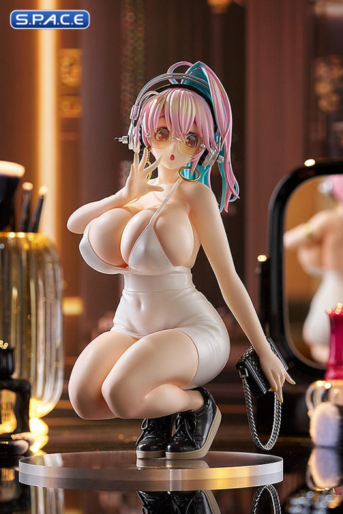 Super Sonico Pop Up Parade L PVC Statue - 15th Mini Dress Version (Super Sonico)