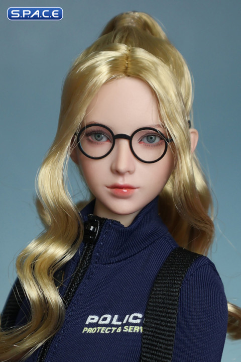1/6 Scale Cary Head Sculpt with Glasses Version A