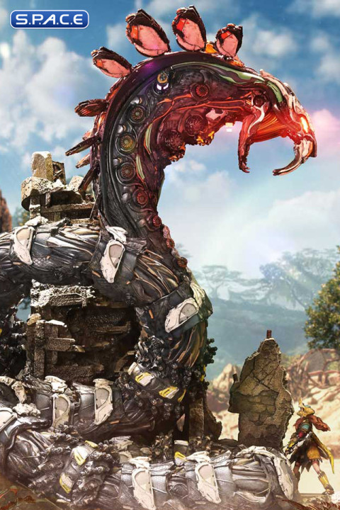 Aloy vs. The Slitherfang Ultimate Diorama Masterline Statue (Horizon Forbidden West)