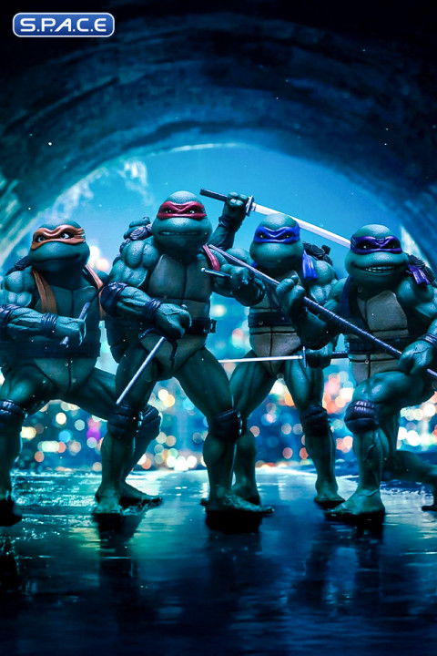 4er Bundle Movie Turtles Art Scale Statues (Teenage Mutant Ninja Turtles)