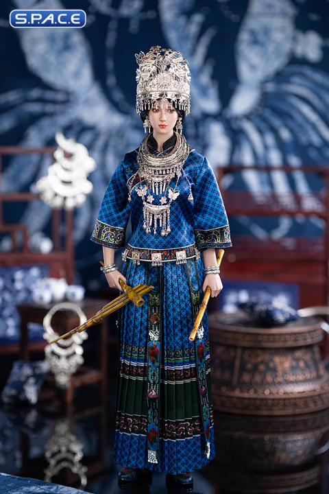 1/6 Scale The Miao of Chinas 56 Ethnic Groups - blue Version