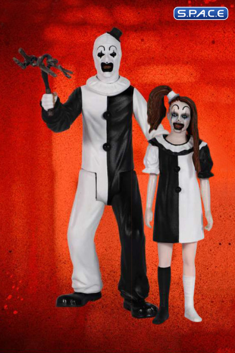 Art the Clown and The Little Pale Girl 5 Points Set (Terrifier 2)