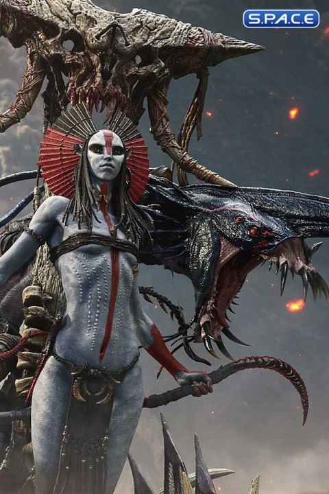 1/4 Scale Varang & Nightwraith Real Elite Masterline Statue - Bonus Version (Avatar: Fire and Ash)