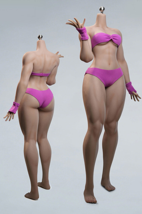 1/6 Scale Seamless Female suntan Body BF02 - small breast size