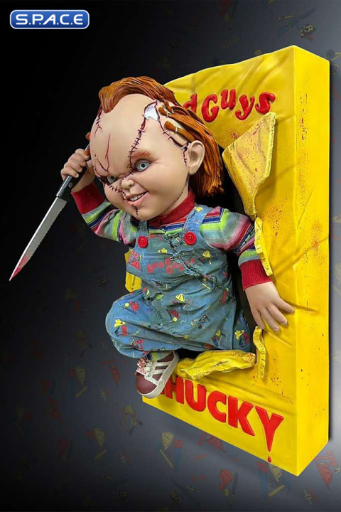 1/2 Scale Chucky Wall Sculpture (Bride of Chucky)