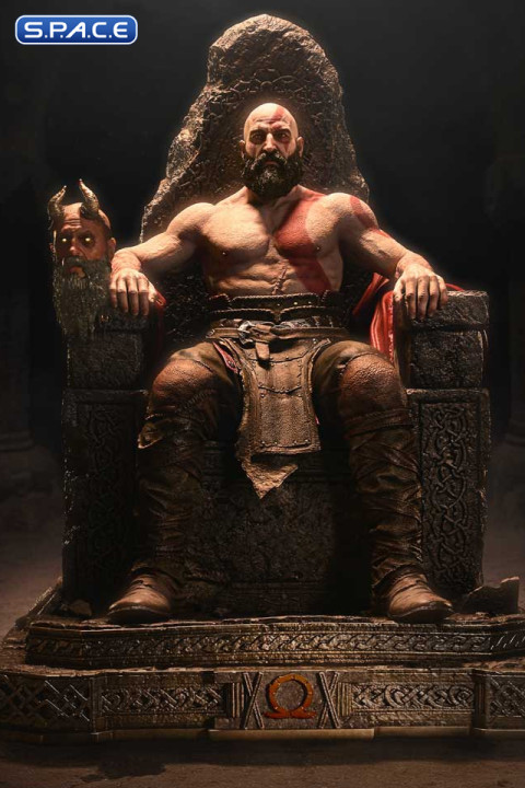 1/3 Scale Master Thyself Kratos Throne Legacy Statue (God of War Ragnar�k)