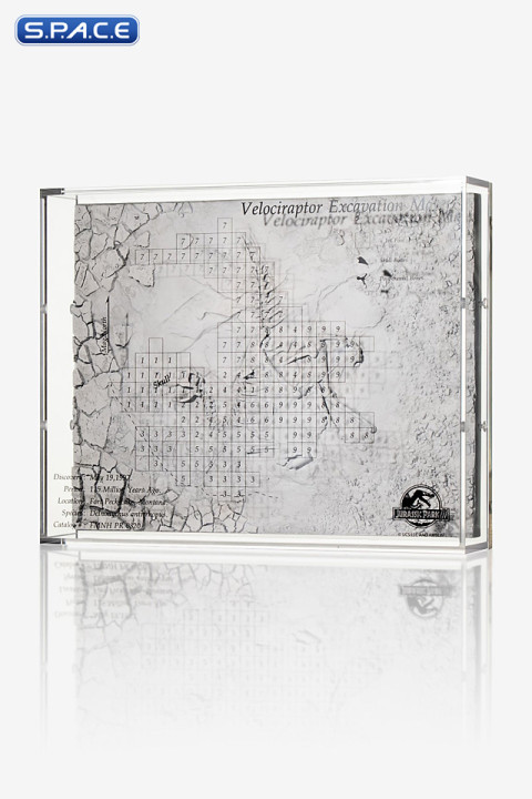 Velociraptor Excavation 3D Map (Jurassic Park III)