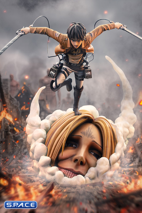 1/10 Scale Eren Yeager Art Scale Statue (Attack on Titan)