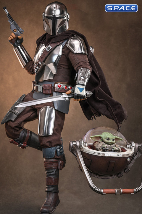 1/6 Scale The Mandalorian and Grogu Deluxe Version Movie Masterpiece Set MMS872 (Star Wars: The Mandalorian and Grogu)