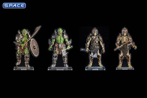 Villainous Acrylic Standees Set A (Mythic Legions: The Roleplaying Game)