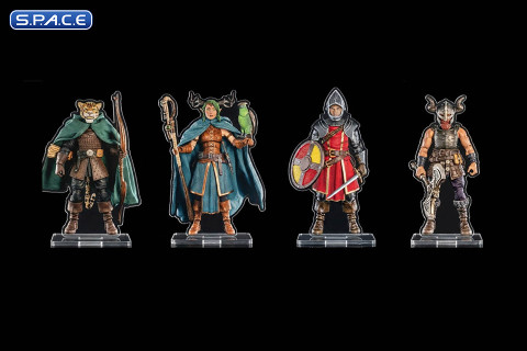 Heroic Acrylic Standees Set B (Mythic Legions: The Roleplaying Game)