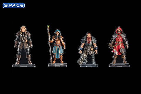 Heroic Acrylic Standees Set A (Mythic Legions: The Roleplaying Game)