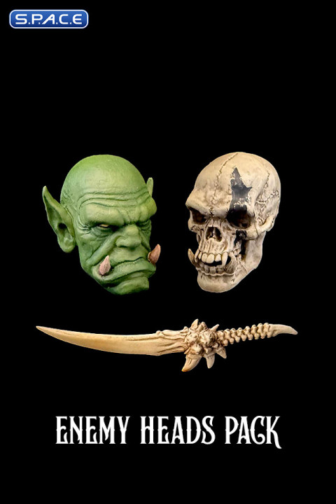 Enemy Head Pack (Mythic Legions: The Roleplaying Game)