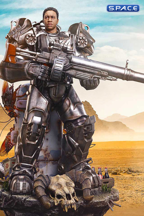 1/4 Scale Maximus Power Armor Deluxe Real Elite Masterline Statue - Bonus Version (Fallout)