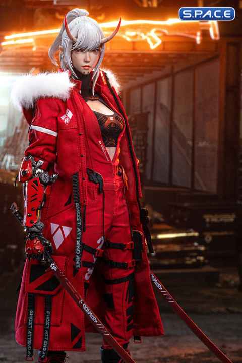 1/6 Scale Ghost Attendant Red Remains