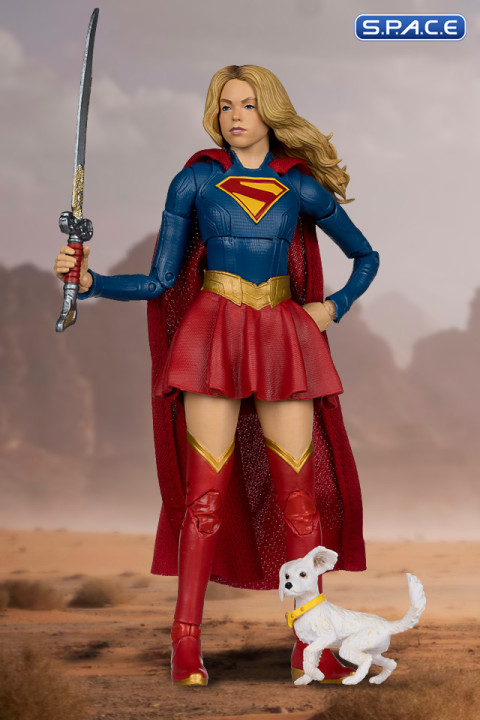 Supergirl & Puppy Krypto from Supergirl - Deluxe Theatrical Edition (DC Multiverse)