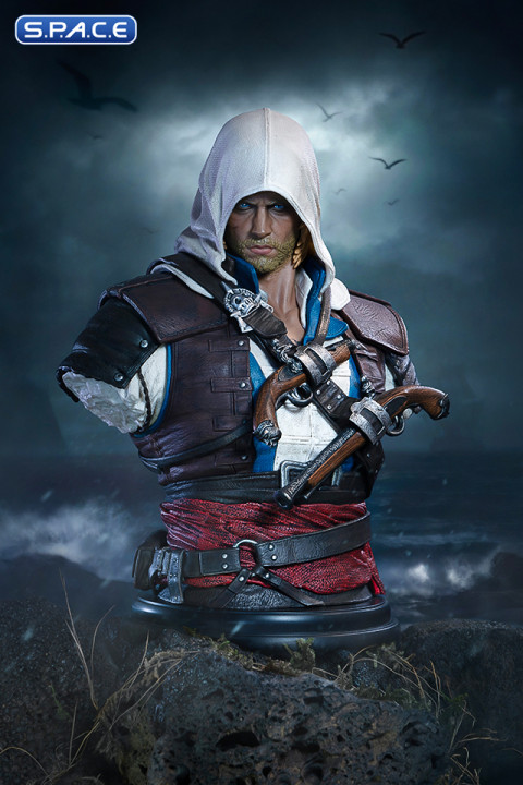 Edward Kenway Bust (Assassins Creed Black Flag Resynced)