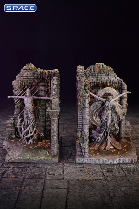 Radagon and Queen Marika Bookends (Elden Ring)