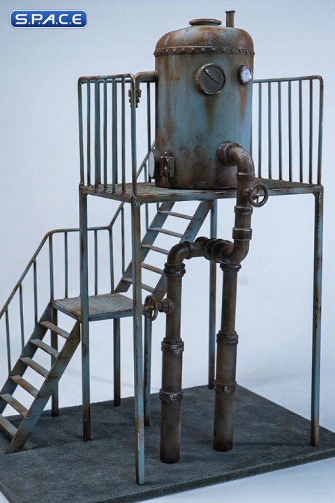 1/12 Scale The Rust Water Station Diorama