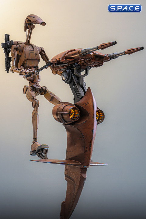 1/6 Scale Battle Droid and STAP Movie Masterpiece MMS887 (Star Wars)