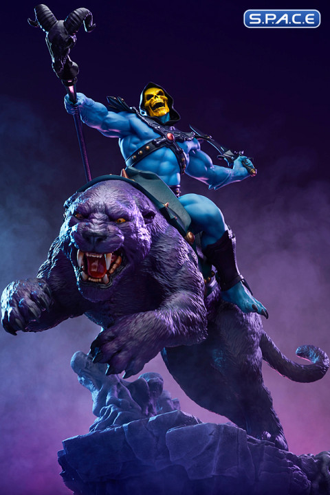 1/4 Scale Skeletor & Panthor Maquette (Masters of the Universe)
