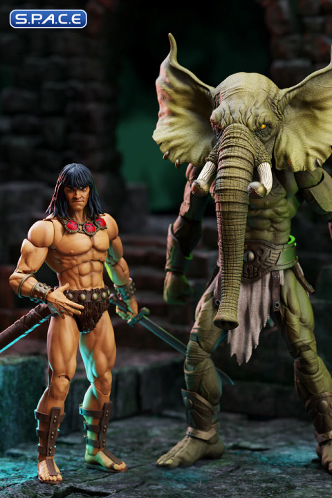 Young Conan and Yag-Kosha Epic H.A.C.K.S. 2-Pack (The Tower of the Elephant)