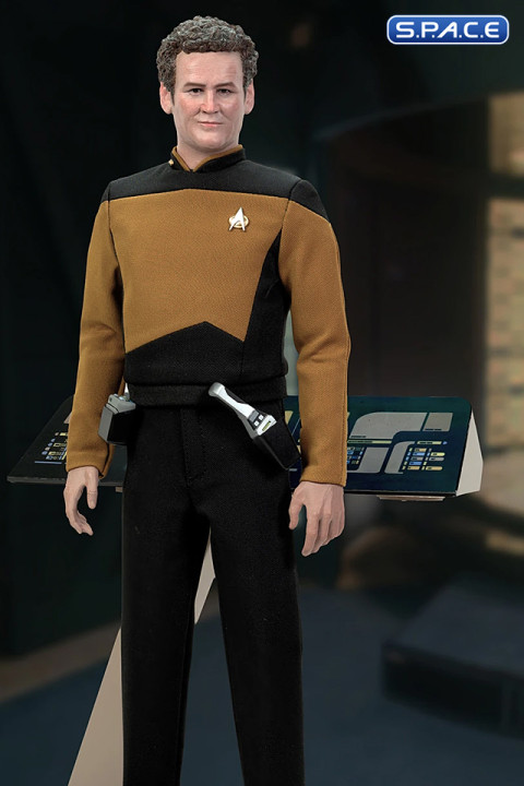 1/6 Scale Transporter Chief Miles OBrien with Console (Star Trek: The Next Generation)