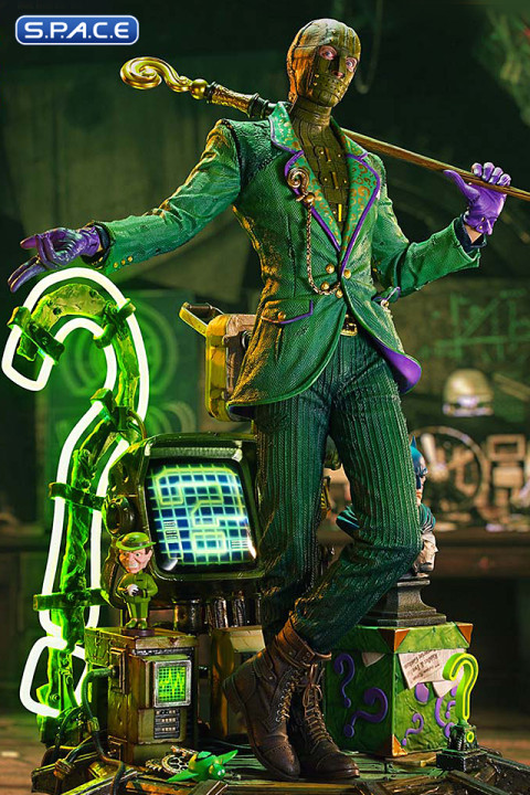 1/3 Scale The Riddler �All In One� Deluxe Real Elite Masterline Statue - Bonus Version (DC Comics)