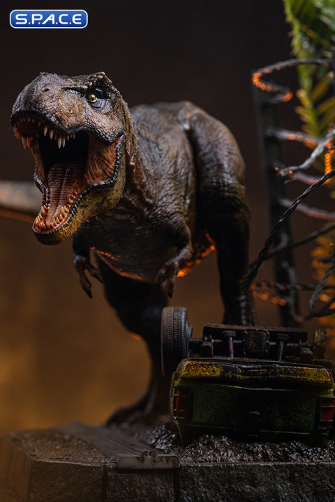 T-Rex Breakout Set A Jurassic Park Icons Mini-Statue (Jurassic Park)