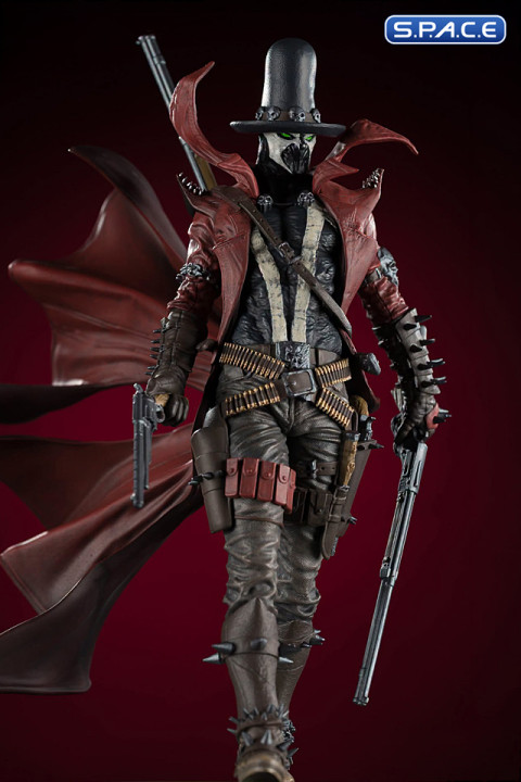 Gunslinger Spawn Black White & Red All Over Statue (Spawn)