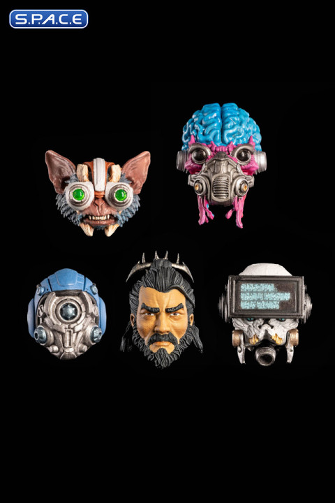 Mortal Thorn Heads Pack (Cosmic Legions)