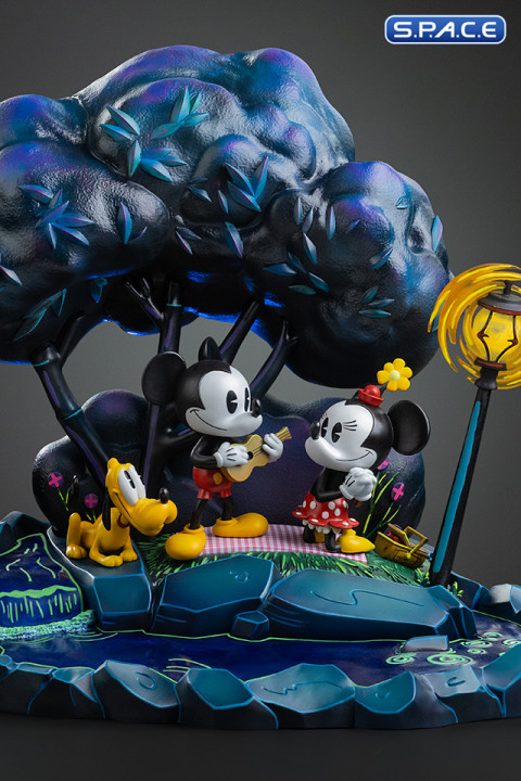 1/10 Scale Mickey, Minnie & Plutos Day at the Park Deluxe Art Scale Statue (Disney)