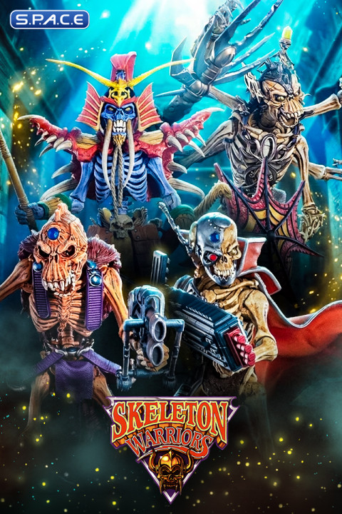 4er Komplettsatz: Skeleton Warriors Wave 1 (Infinite Legions)