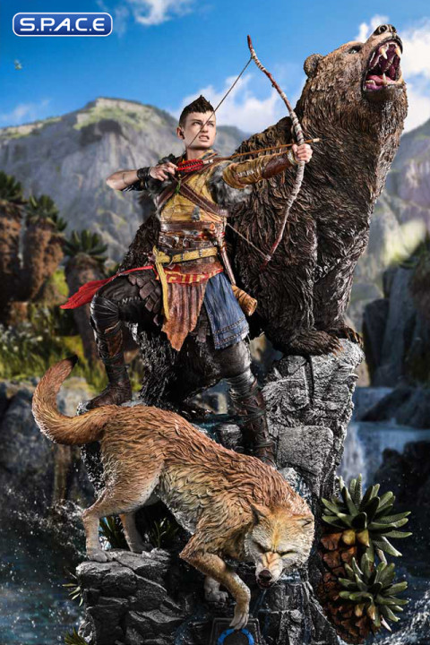 1/3 Scale Atreus Deluxe Real Elite Masterline Statue - Bonus Version (God of War Ragnar�k)