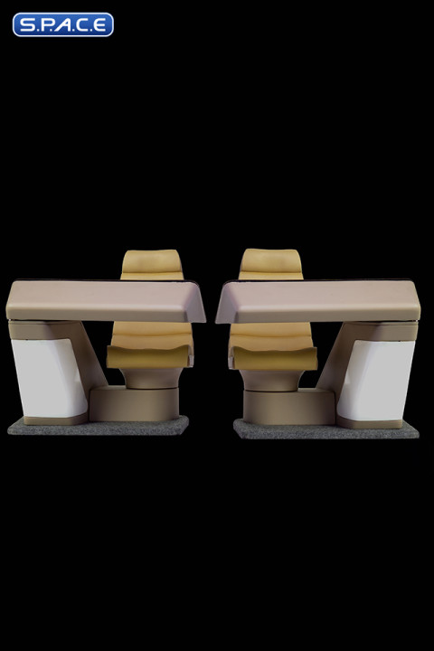 1/6 Scale Enterprise-D Bridge Consoles Set (Star Trek: The Next Generation)
