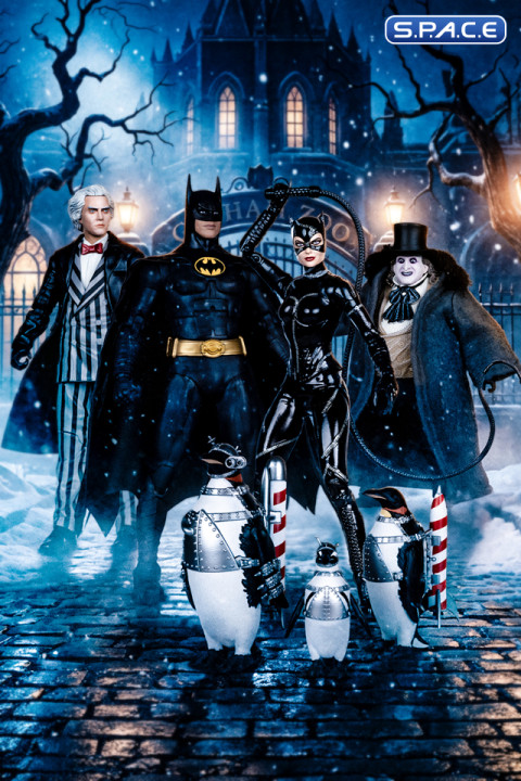 5er Satz: Batman Returns Deluxe Theatrical (DC Multiverse)