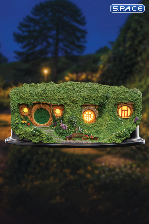 Bag End Hobbit Hole - Illuminated Version (Lord of the Rings)