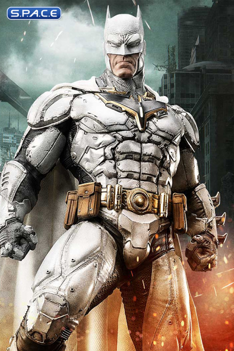 Batman Advanced Suit - White Version by Josh Nizzi Ultimate Museum Masterline Statue (DC Comics)