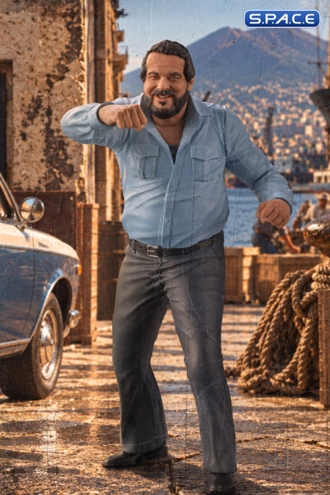 1/12 Scale Bud Spencer as Commissario Rizzo PVC Statue (Flatfoot)