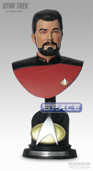 Commander Riker Bust (Star Trek)