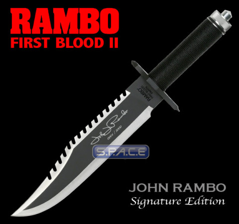 Rambo First Blood Part II Knife Signature Edition (Rambo)