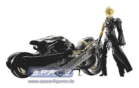 Cloud Strife with Fenrir Motorcyclen Box Set (Final Fantasy 7)