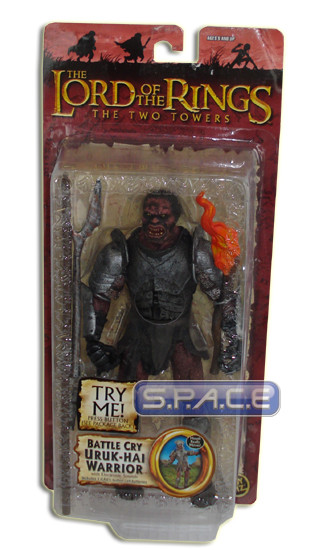 Battle Cry Uruk-Hai Warrior (Trilogy - TTT Series 5)