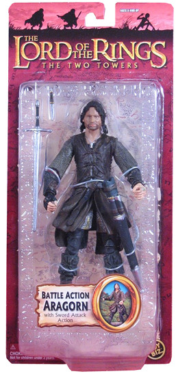 Battle Action Aragorn (The Lord of the Rings Trilogy - TTT Series 5)
